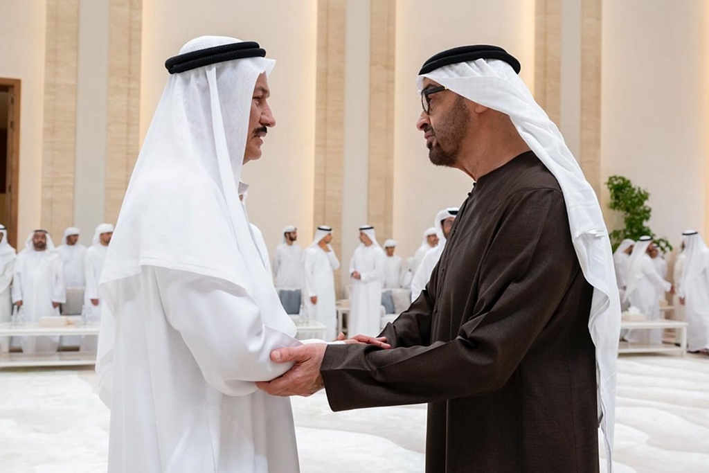 With HH Sheikh Mohamed bin Zayed Al Nahyan, UAE President and Ruler of Abu Dhabi